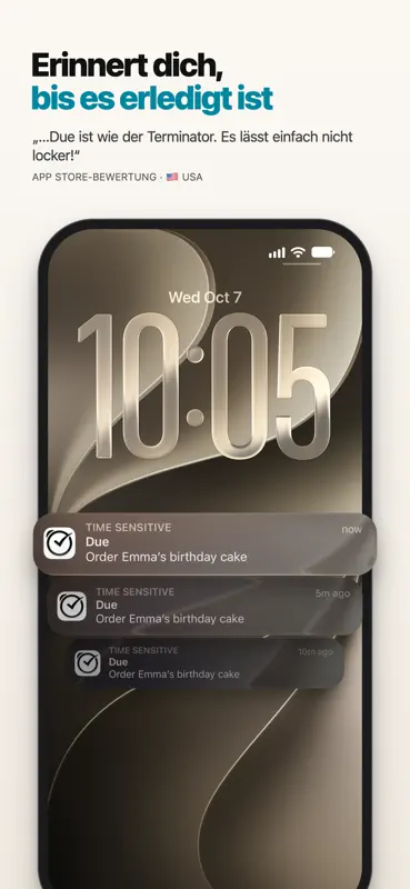 Due - Reminders & Timers screenshot 1 of 10