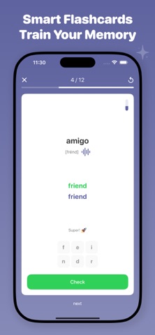 Relang: Language Flashcards Screenshot 1 of 5