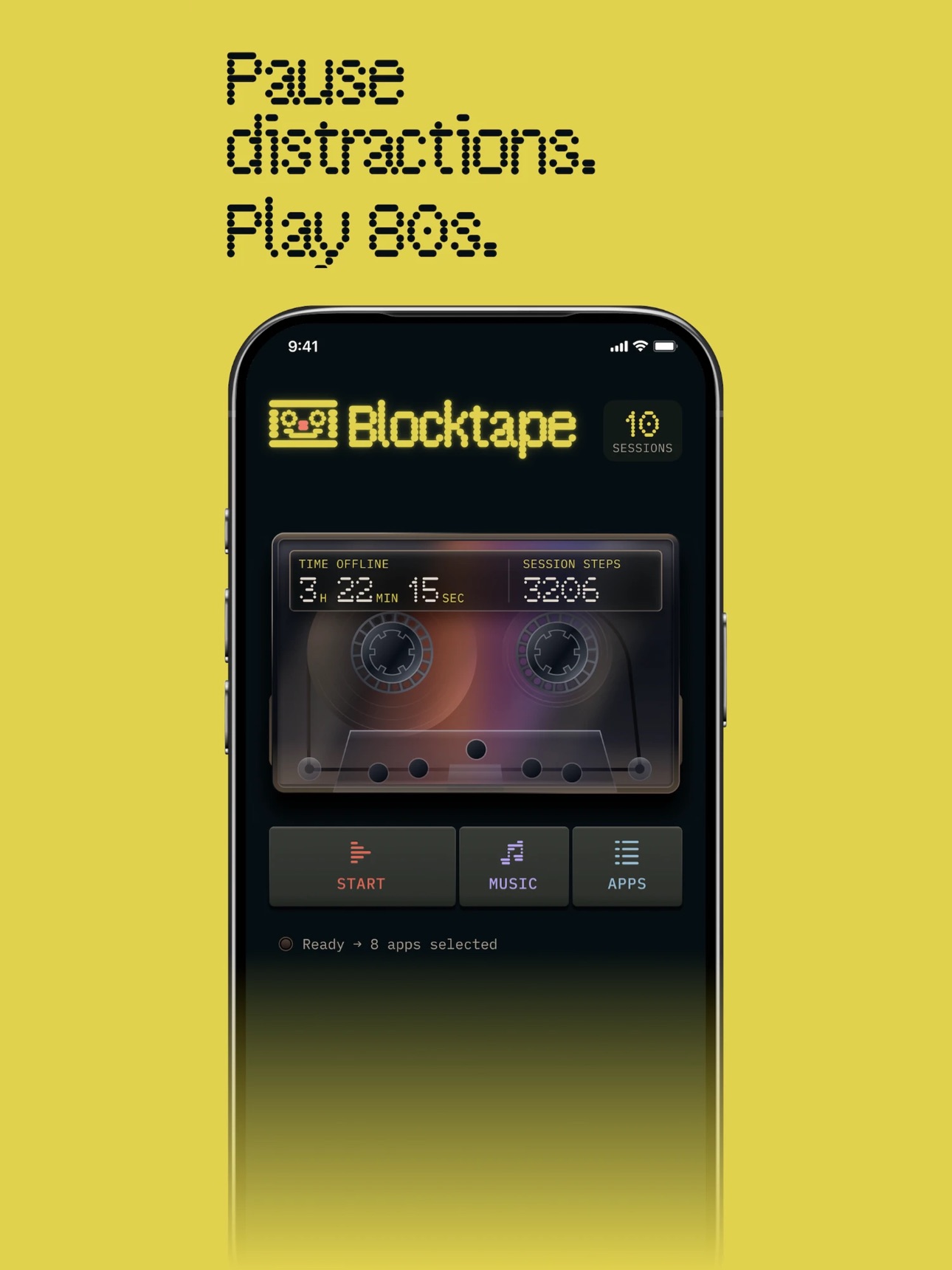 Screenshot 6 of Blocktape: Retro App Blocker