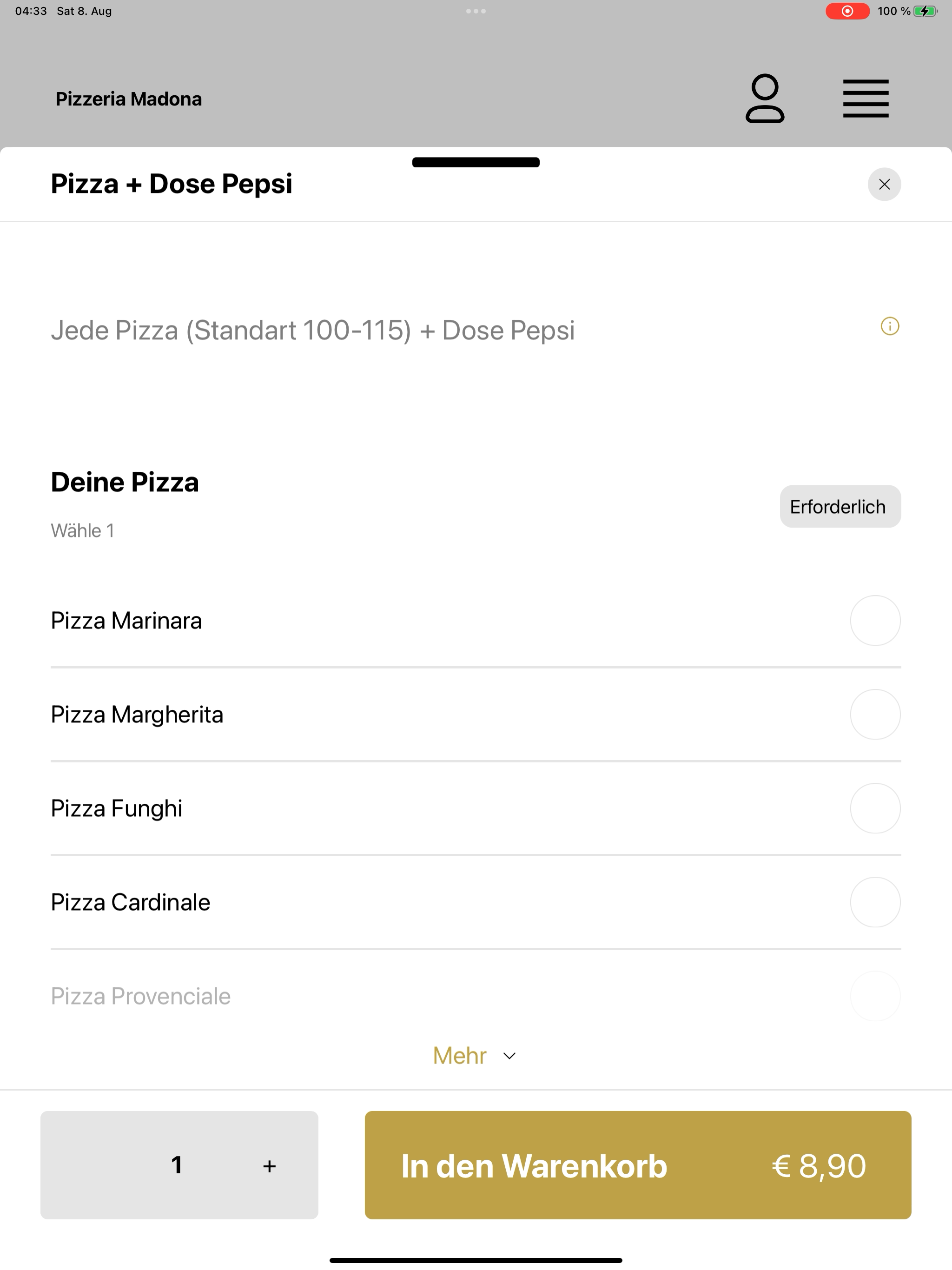 Pizzeria Madona screenshot 15