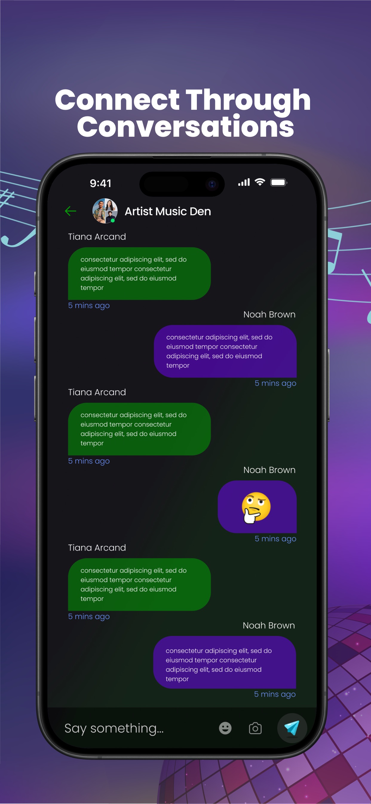 Screenshot 2 of Tailured Music App