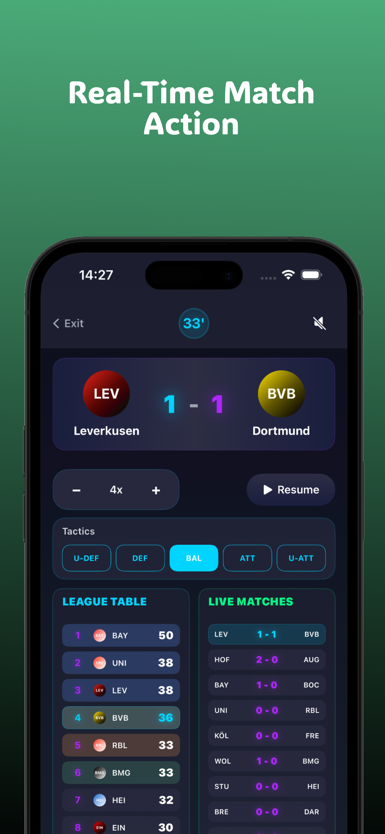 SimuLeague: Football Simulator