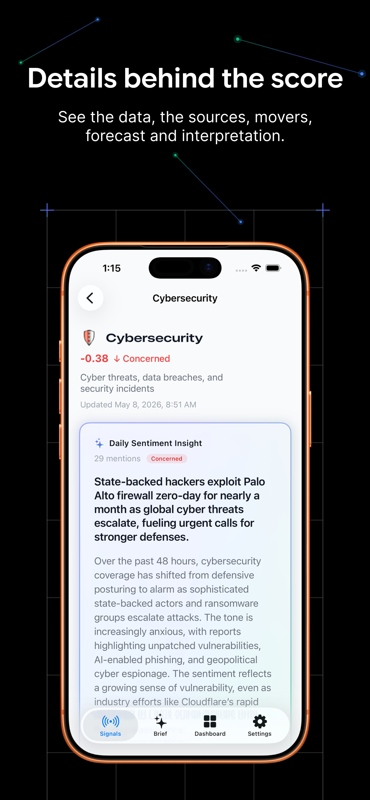 Sentitrend screenshot 6