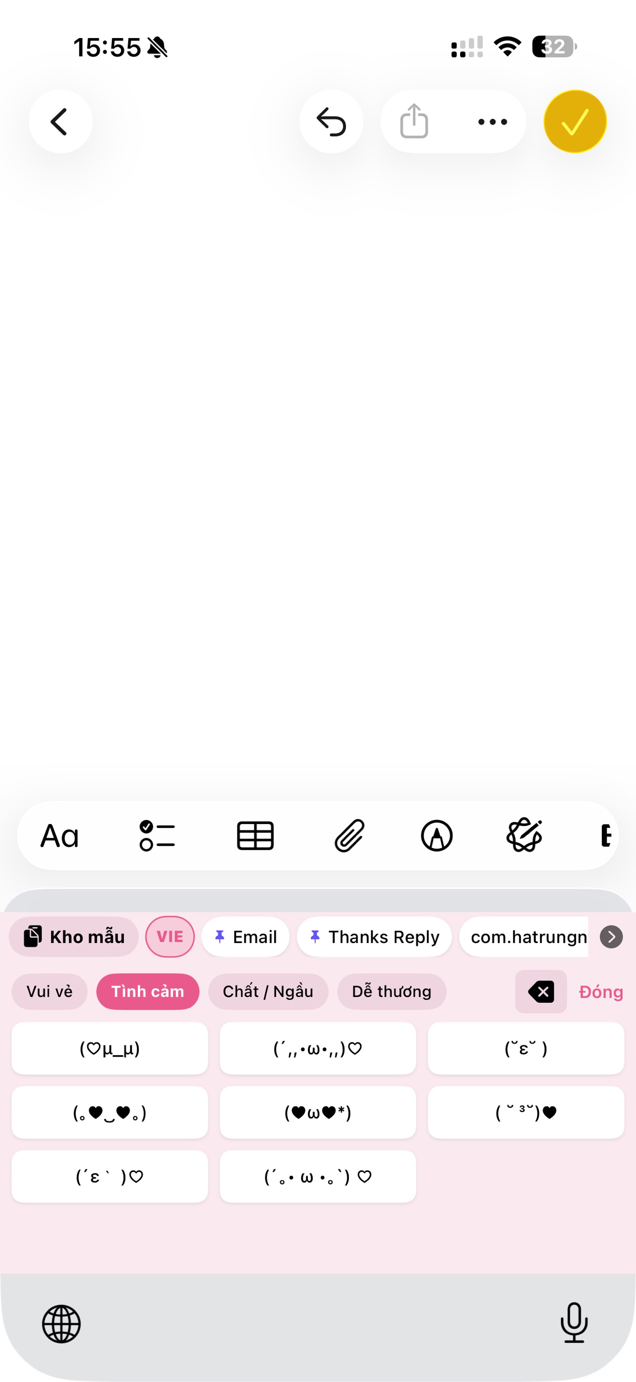 Screenshot 3 of ClipboardVault Smart Keyboard