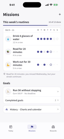 PointBook: Habit Tracker Screenshot 4 of 5