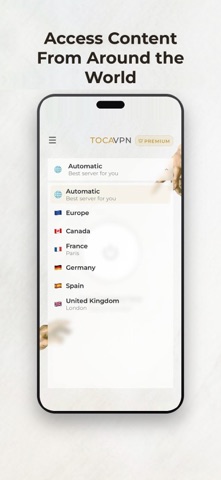 TocaVPN: Fast & Secure VPN Screenshot 3 of 5