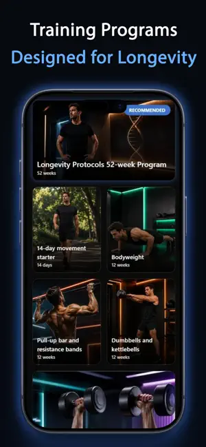 Longevity Protocols screenshot 2