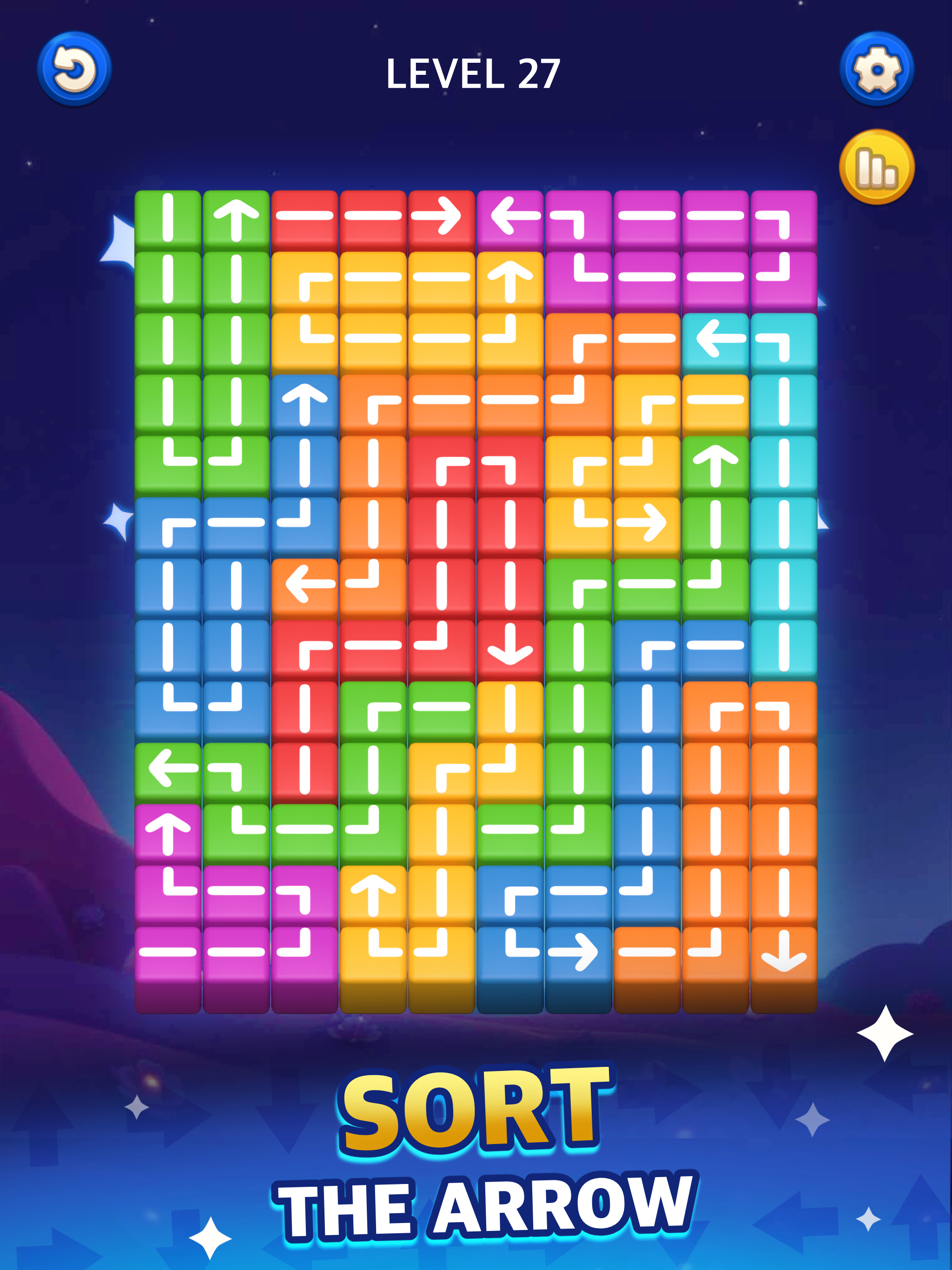 Tap It Out: Block Arrow Away