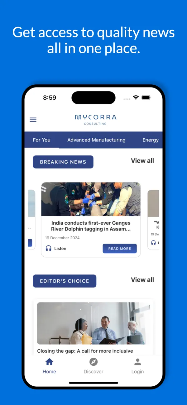 Screenshot #1 pour Mycorra App
