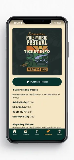 Edmonton Folk Music Festival screenshot 3