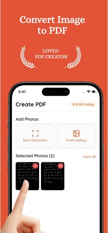 Image to PDF - PDF creator + screenshot