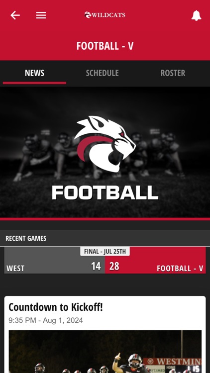 Westminster Wildcats screenshot-4