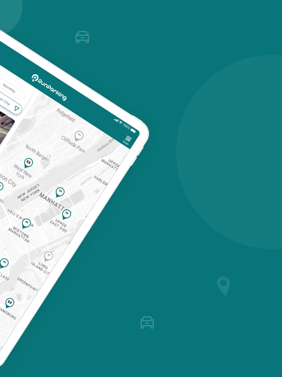Run Parking iPad screenshot 2 - Navigation app