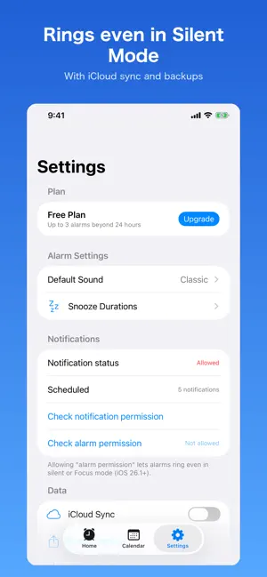 Future Timer: Alarm Planner screenshot 1