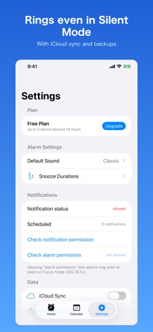 Future Timer: Alarm Planner Screenshot 1 of 5
