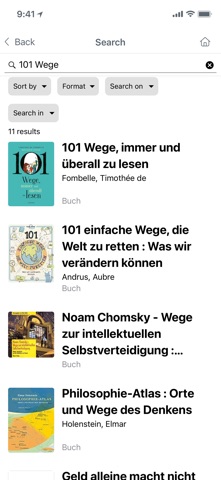 Kantonsbibliothek Baselland Screenshot 3 of 6