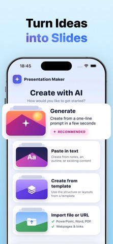 GMM AI App: Presentation Maker Screenshot 2 of 5