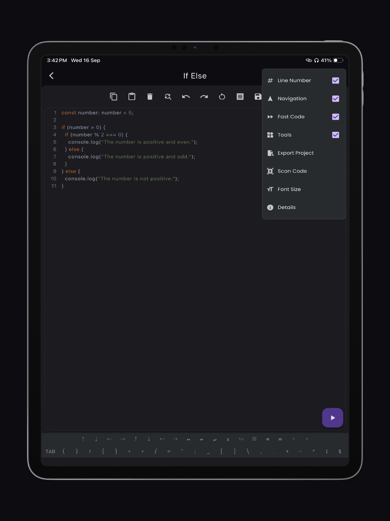 Screenshot 12 of TypeScript Compiler‎ ‎