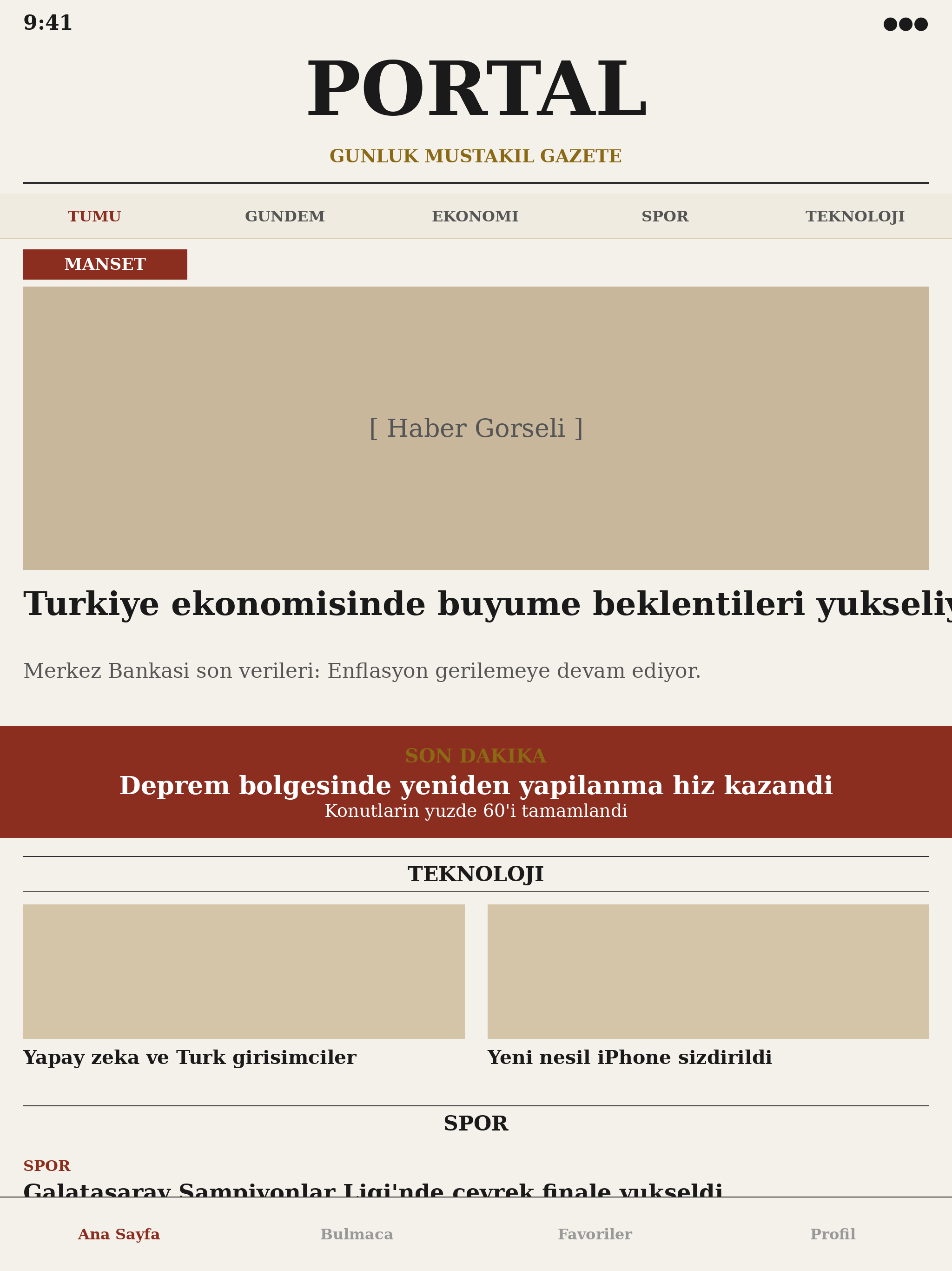 Portal - Günlük Gazete screenshot 4