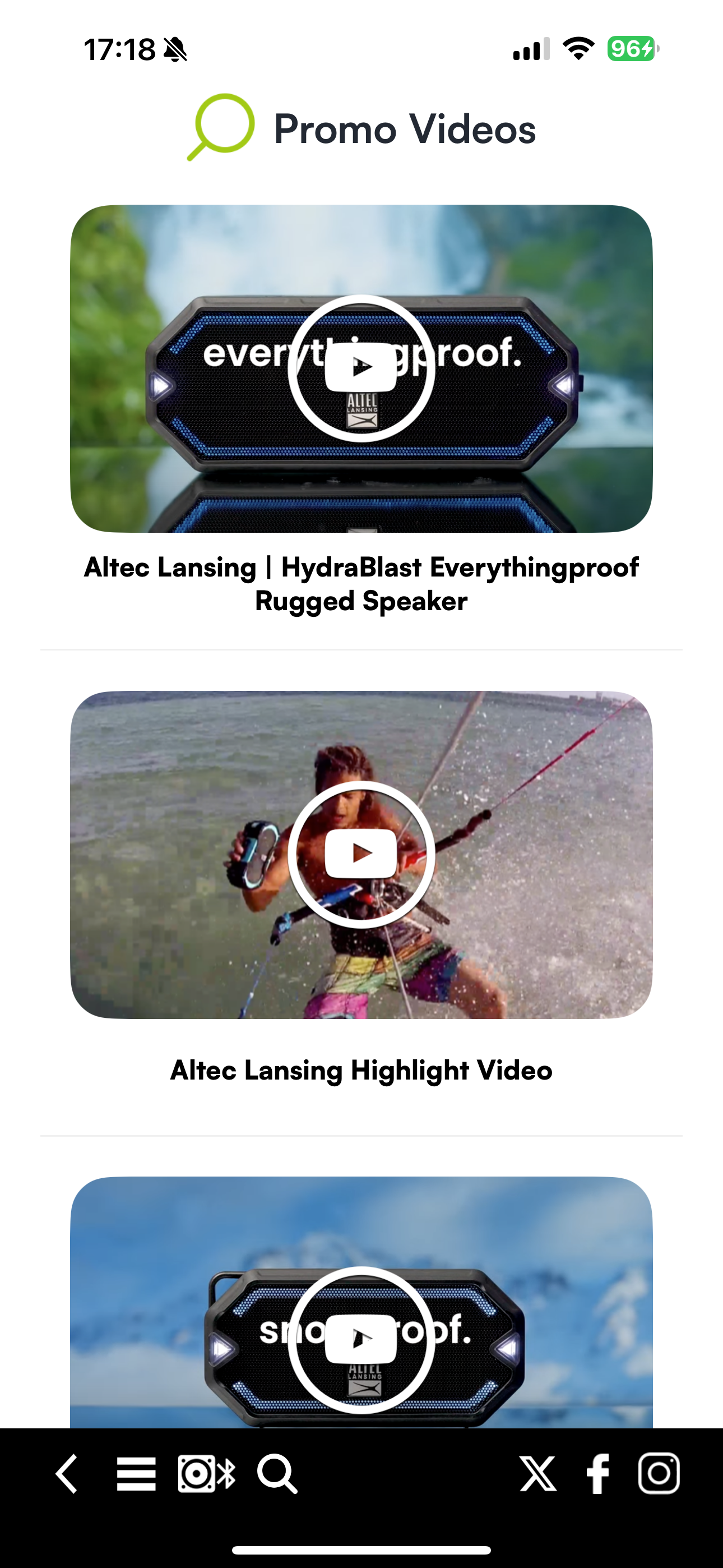 Altec Lansing Just Listen