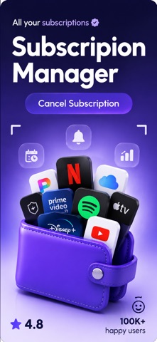 Subscription Manager: SubVault Screenshot 1 of 4