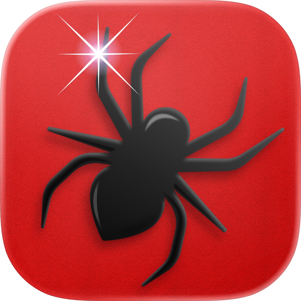 Apple App Store cover for Spider Solitaire ⋄