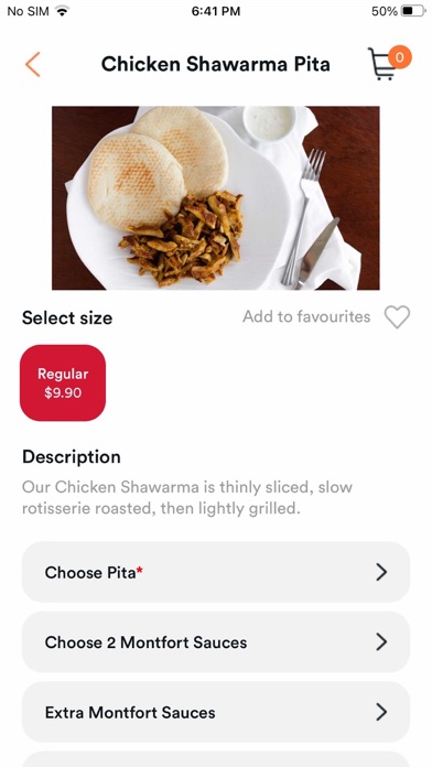 Screenshot #3 pour Montfort Mediterranean Cuisine