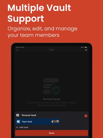 Terminal - SFTP & SSH Client iPad screenshot