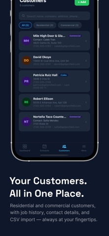 ProField iPhone screenshot