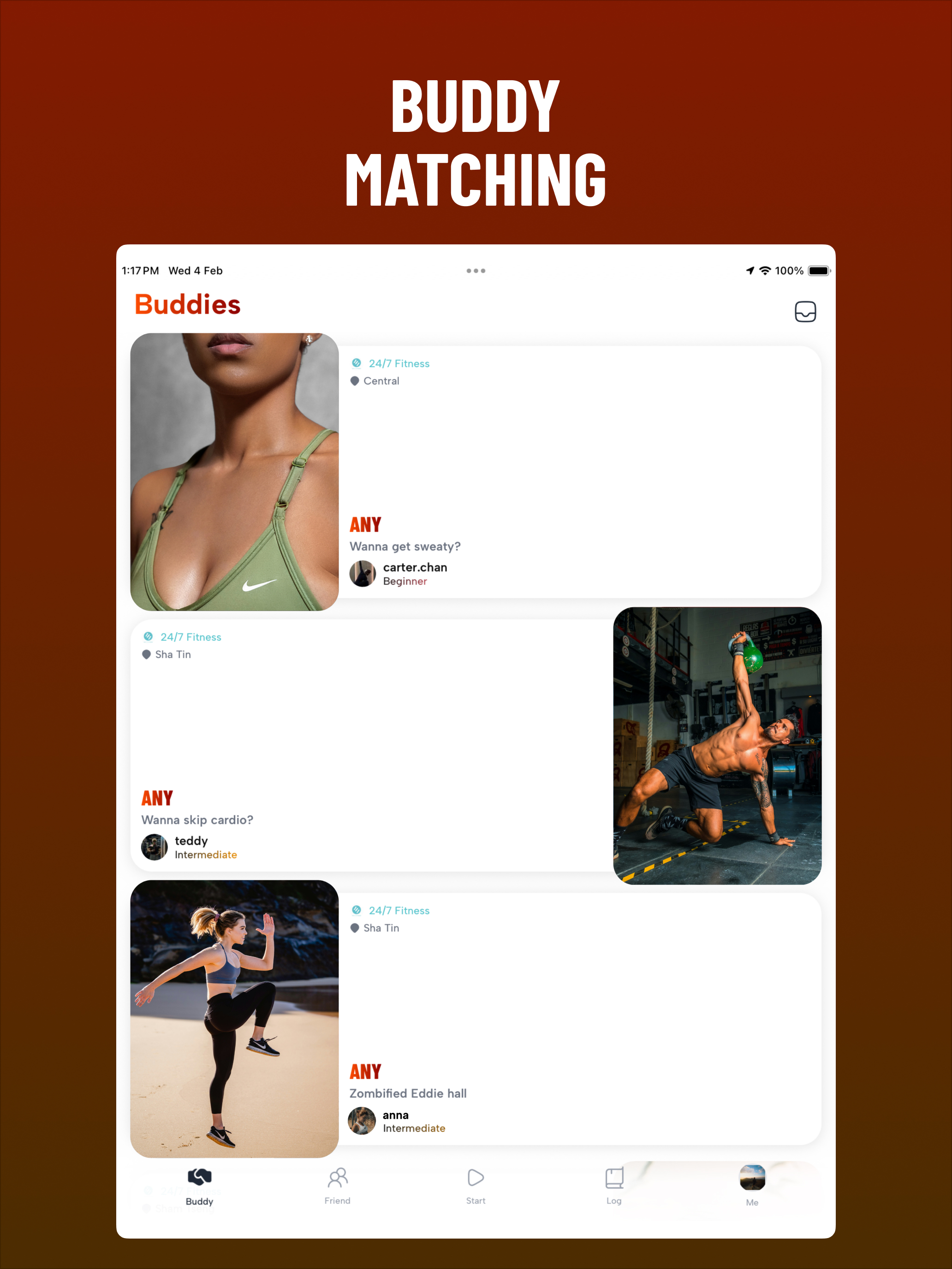GYMRAT: Fitness Log & Partner screenshot 9