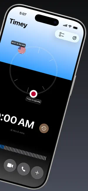 Timey - World Clock Time Zone screenshot 2