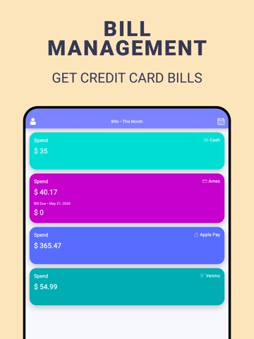 Split Money: Bills & Expenses iPad screenshot