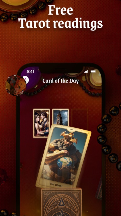 AI Tarot deck card read