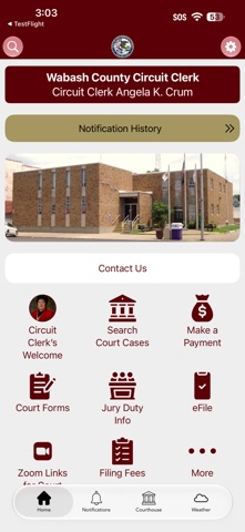 Wabash County Circuit Clerk IL Screenshot 1 of 3
