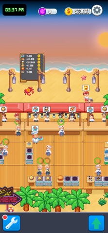 24/7 Idle Sushi iPhone screenshot