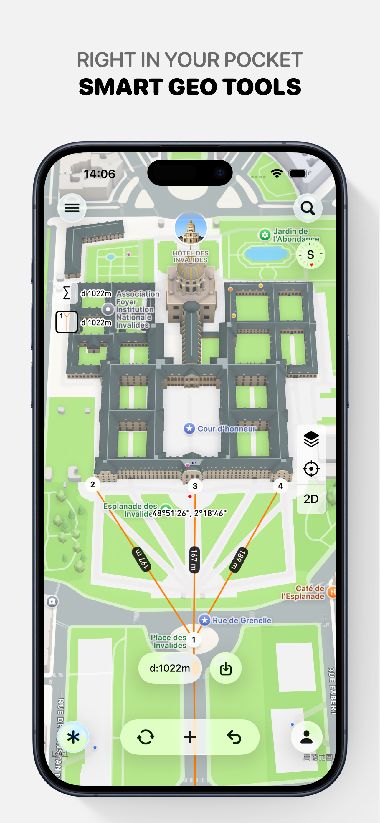 Planimeter: Area & Distance screenshot 5