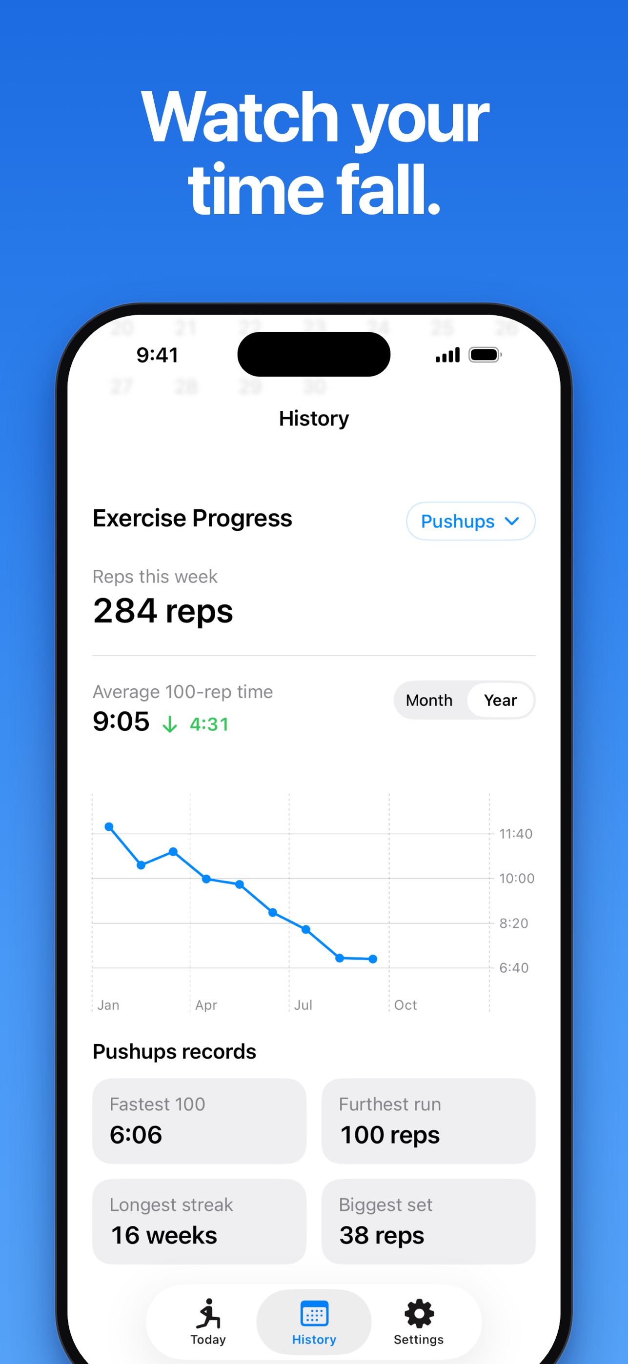 Screenshot 3 of Suta: 100 Pushups Challenge