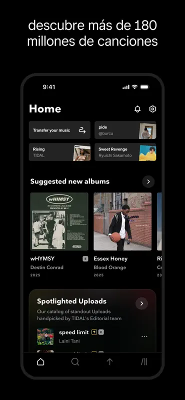 TIDAL Music: sonido HiFi screenshot 3 of 7