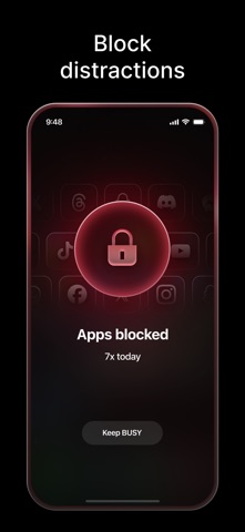 BUSY – Advanced Focus Timer screenshot