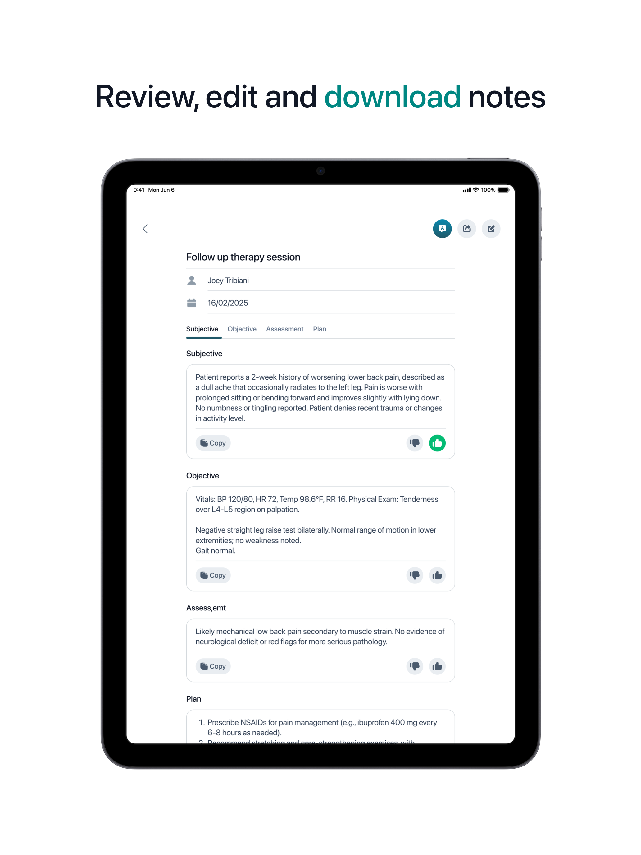 SOAPNoteAI: Scribe & Assistant screenshot 10