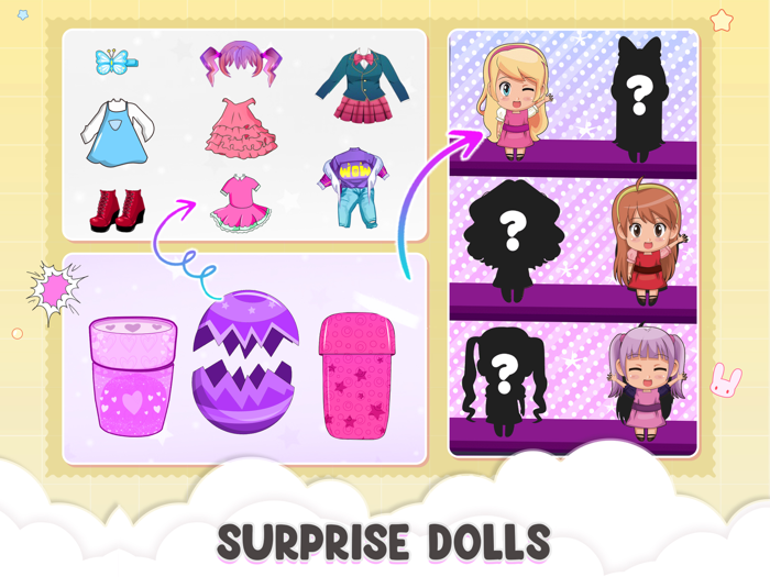Anime Chibi Dolls Girl Games