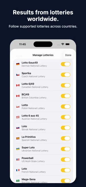 Lottery Results: LottoScope screenshot 4