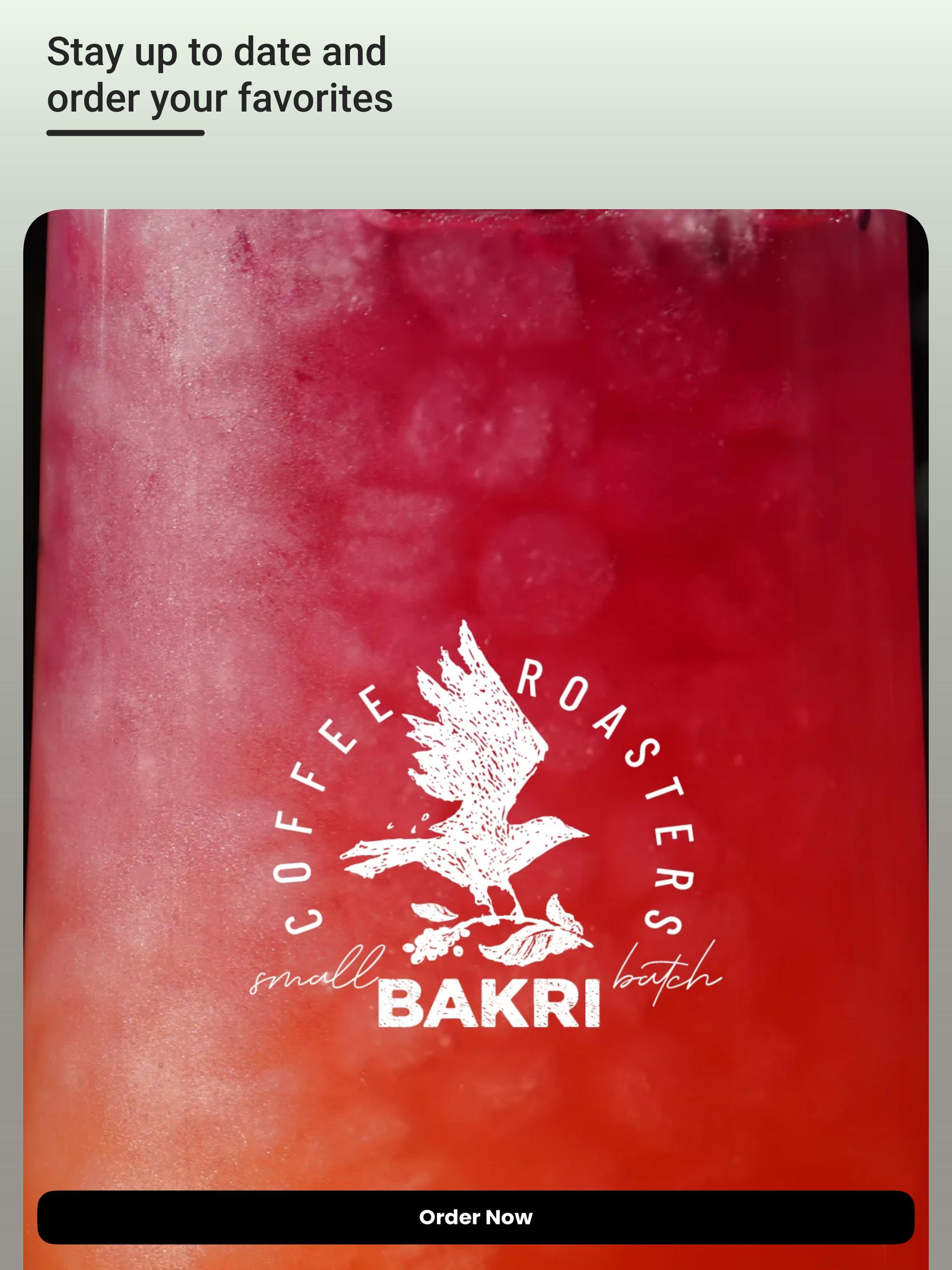 Bakri Coffee Roasters screenshot 4