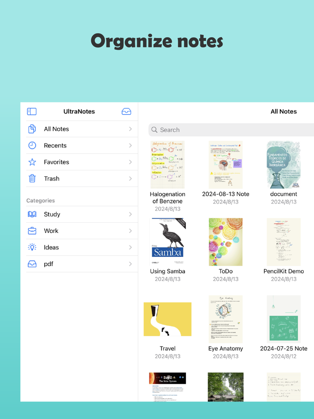 ‎UltraNotes - Note Taking & PDF Screenshot