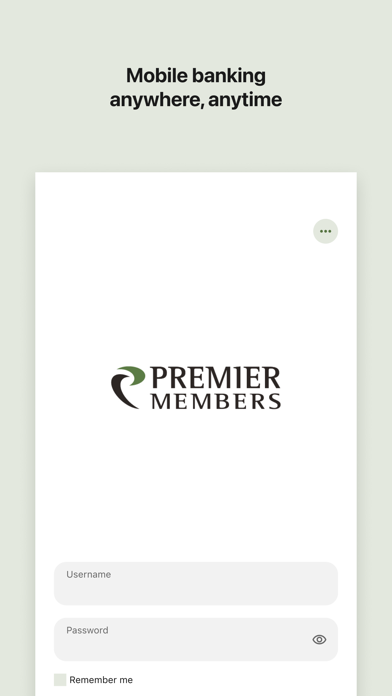 Screenshot #1 pour Premier Members Credit Union