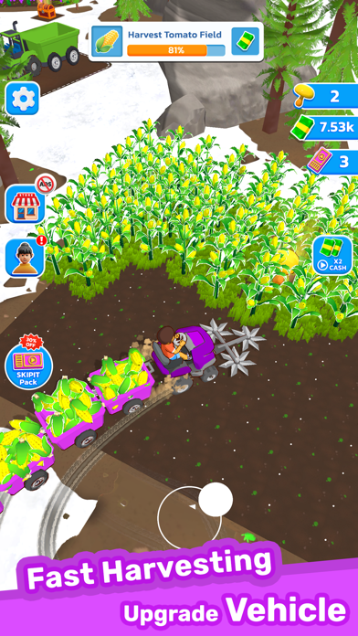 Juice Factory Idle Farm Land Screenshot