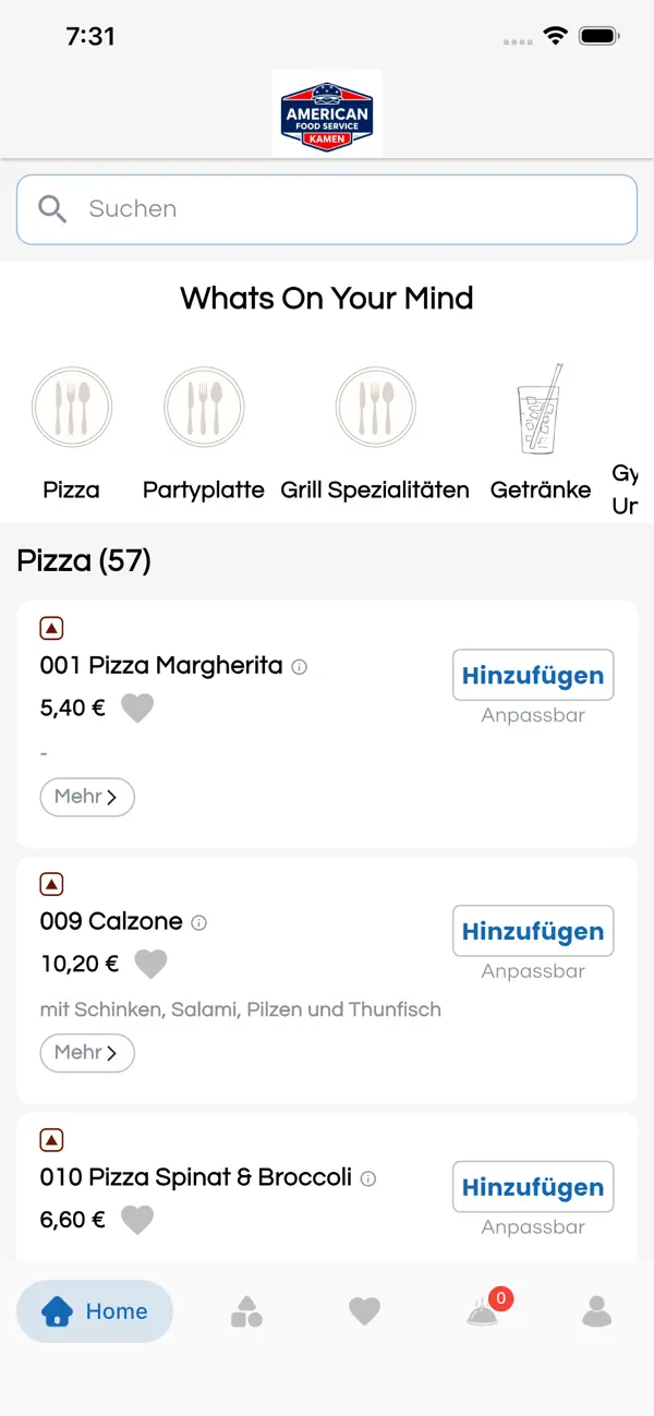 Screenshot #1 pour Foodservice Kamen