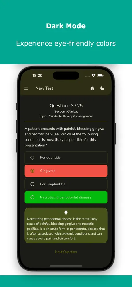 Dental Surgery Exam Prep Test Screenshot 4