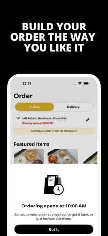 Half Baked Goodness App Screenshot 2 of 2