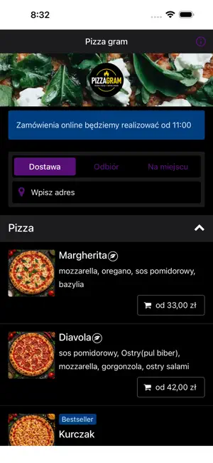 Pizza gram screenshot 1